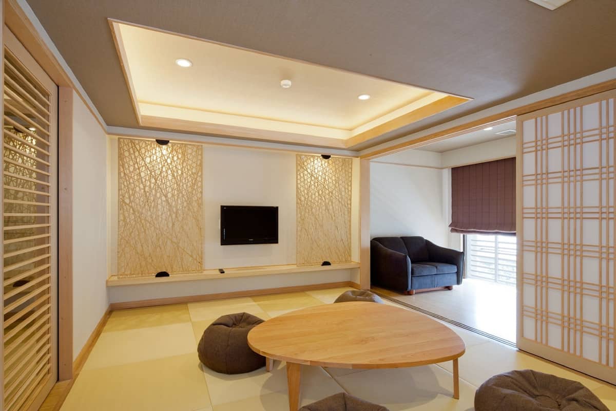 Traditionele kamer (Japanese Style) | Luxe beddengoed, een kluis op de kamer, gratis wifi