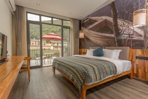 Romantic Room, Balcony, Garden Area - Purmei Hotel Lugu Lake (Lijiang)