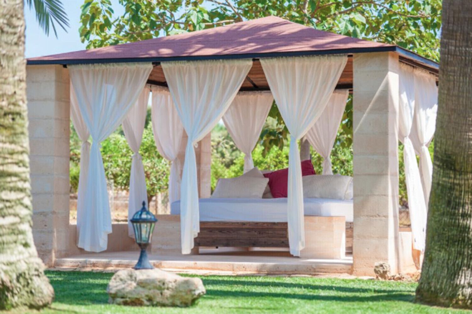 Enceinte de l’hébergement