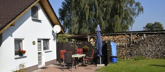 Ferienhaus am Stettiner Haff auf der Sonneninsel Usedom, Fischerdorf  Kamminke