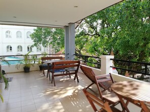 Balcony - AO Apartment (Vientiane)