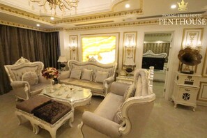 行政双人房, 1 张特大床, 城市景观 | 行政酒廊