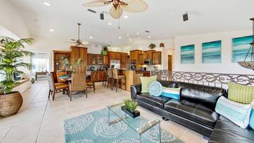 TV, video games, books, offices