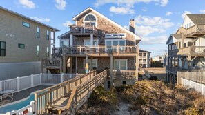 Exterior - Seabiscuit-Oceanfront Home with Private Pool (Atlantic Beach)
