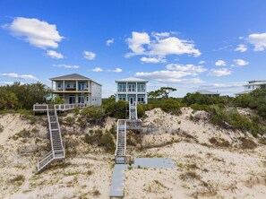 Exterior - Tarpon Sound: Beachfront IP Home- Sleeps 14, Pet Friendly, New Swim Spa! (Port St. Joe)
