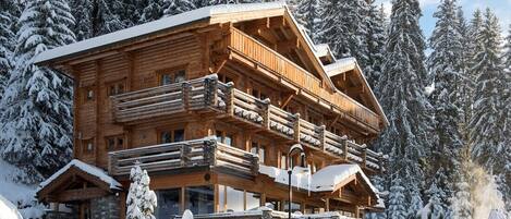 Façade de l’hébergement