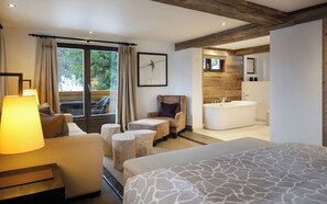 Premium bedding, in-room safe, desk, laptop workspace - The Lodge Verbier (Bagnes)