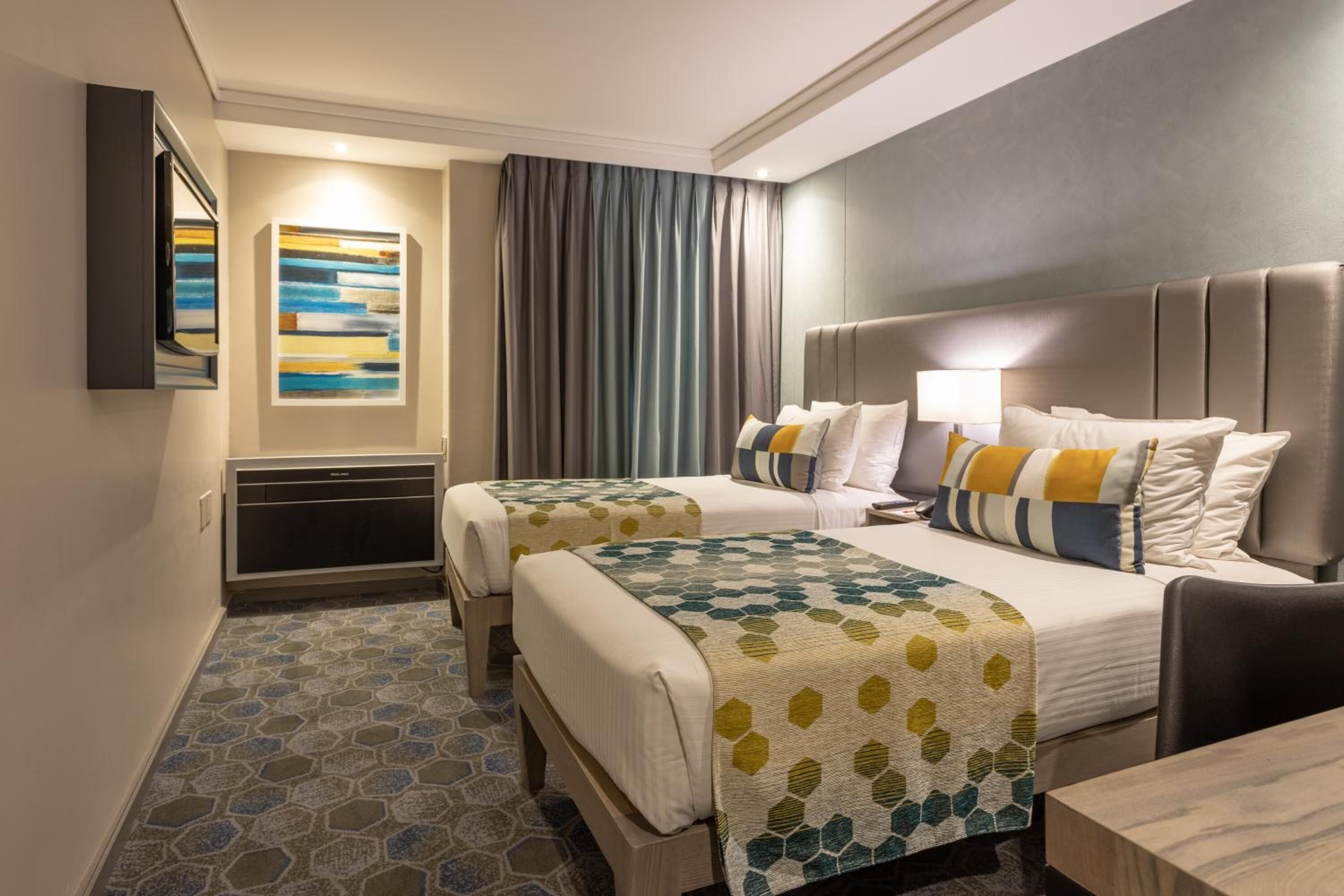 Minibar, in-room safe, desk, soundproofing