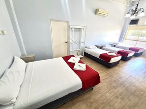 Family Apartment | 1 bedroom, iron/ironing board, free WiFi, bed sheets