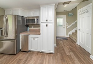 Wet Bar and Full Size Refrigerator