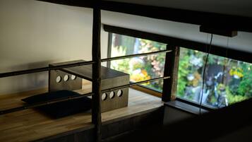 Shiki Homes | TSURU KAME 鶴亀 | Living area | 55-inch flat-screen TV with digital channels, TV