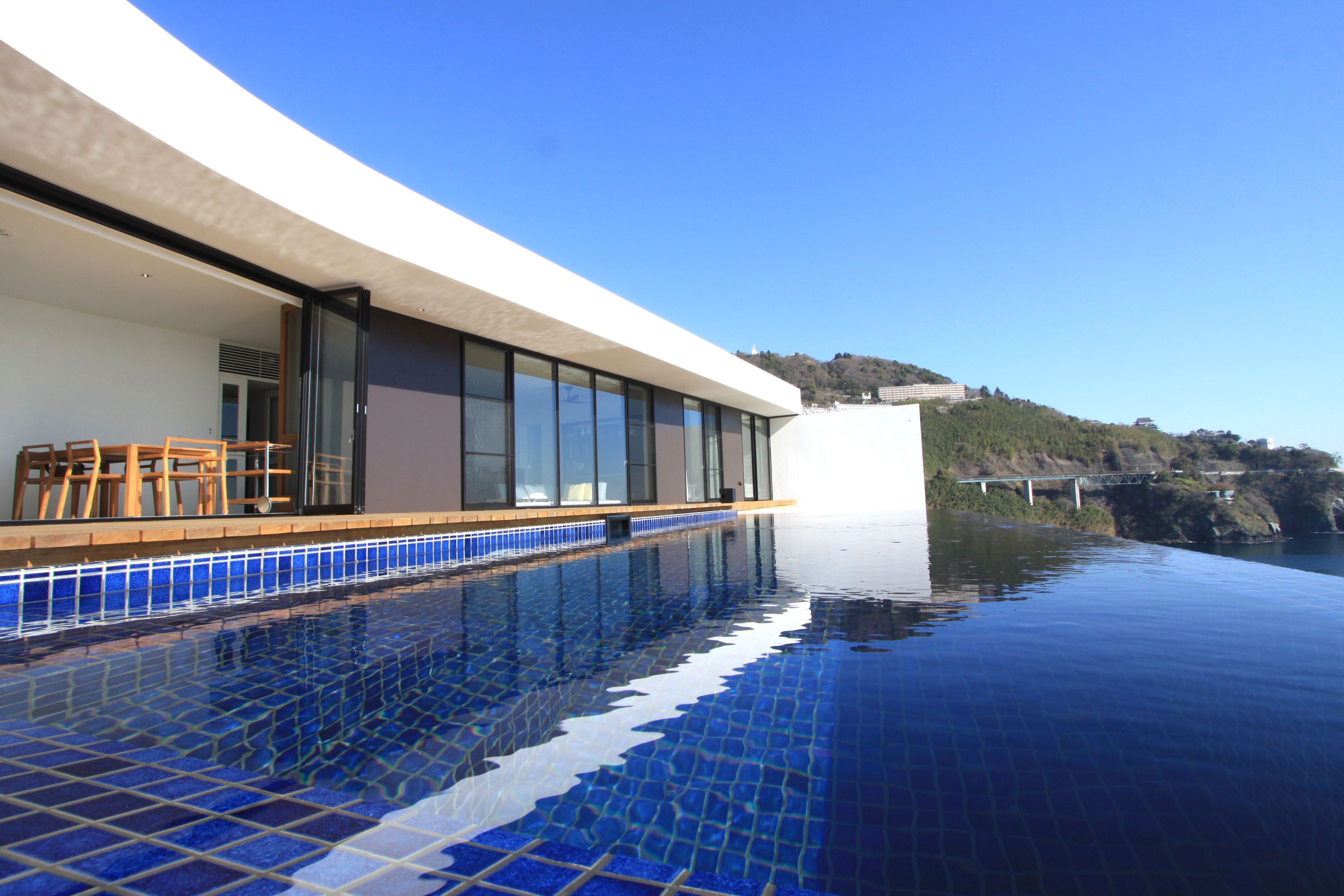 royal villa, 2 bedrooms, private pool, ocean view | terrace/patio