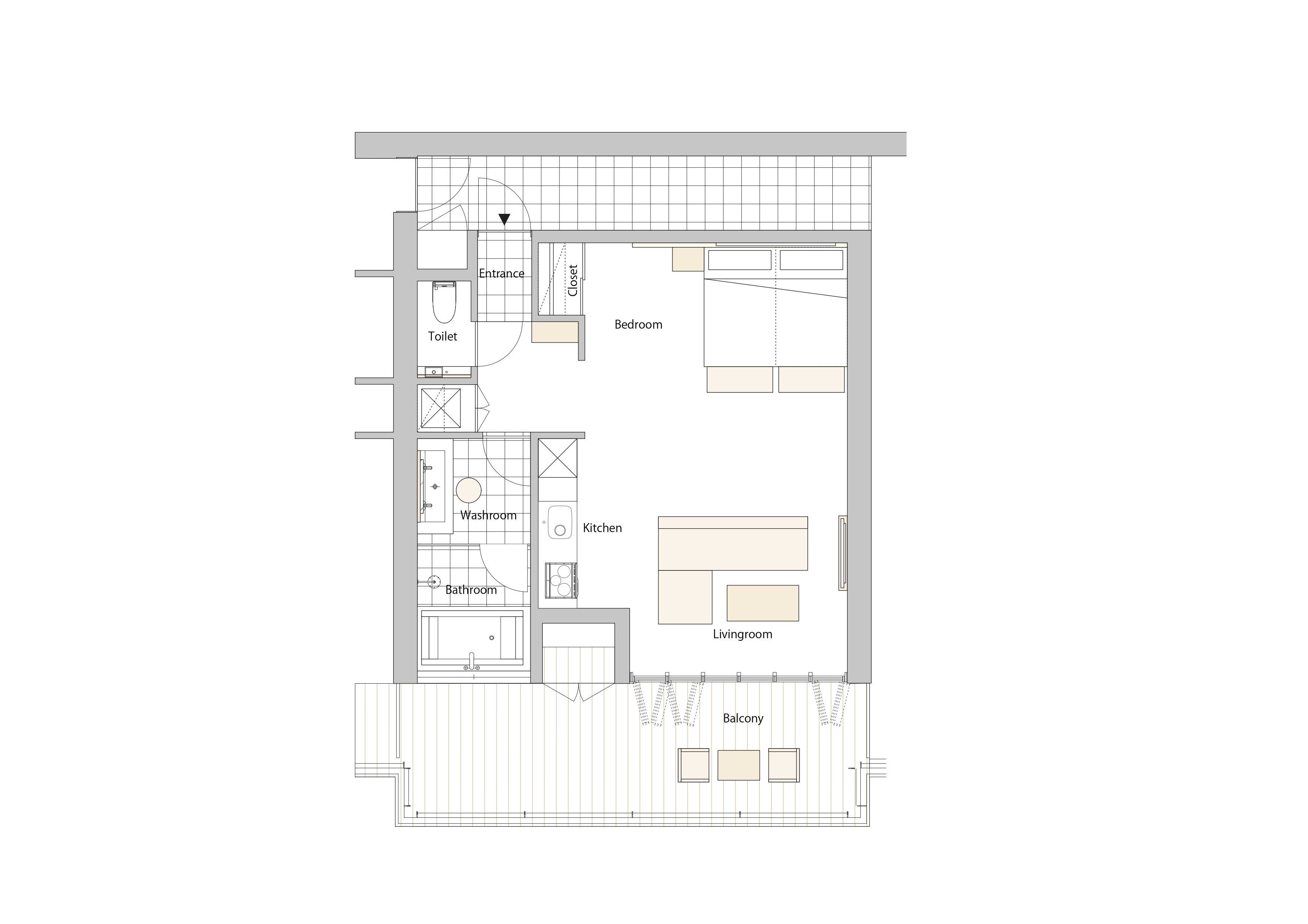 superior twin room, 1 bedroom, terrace, ocean view | in-room safe, blackout curtains, soundproofing, iron/ironing board