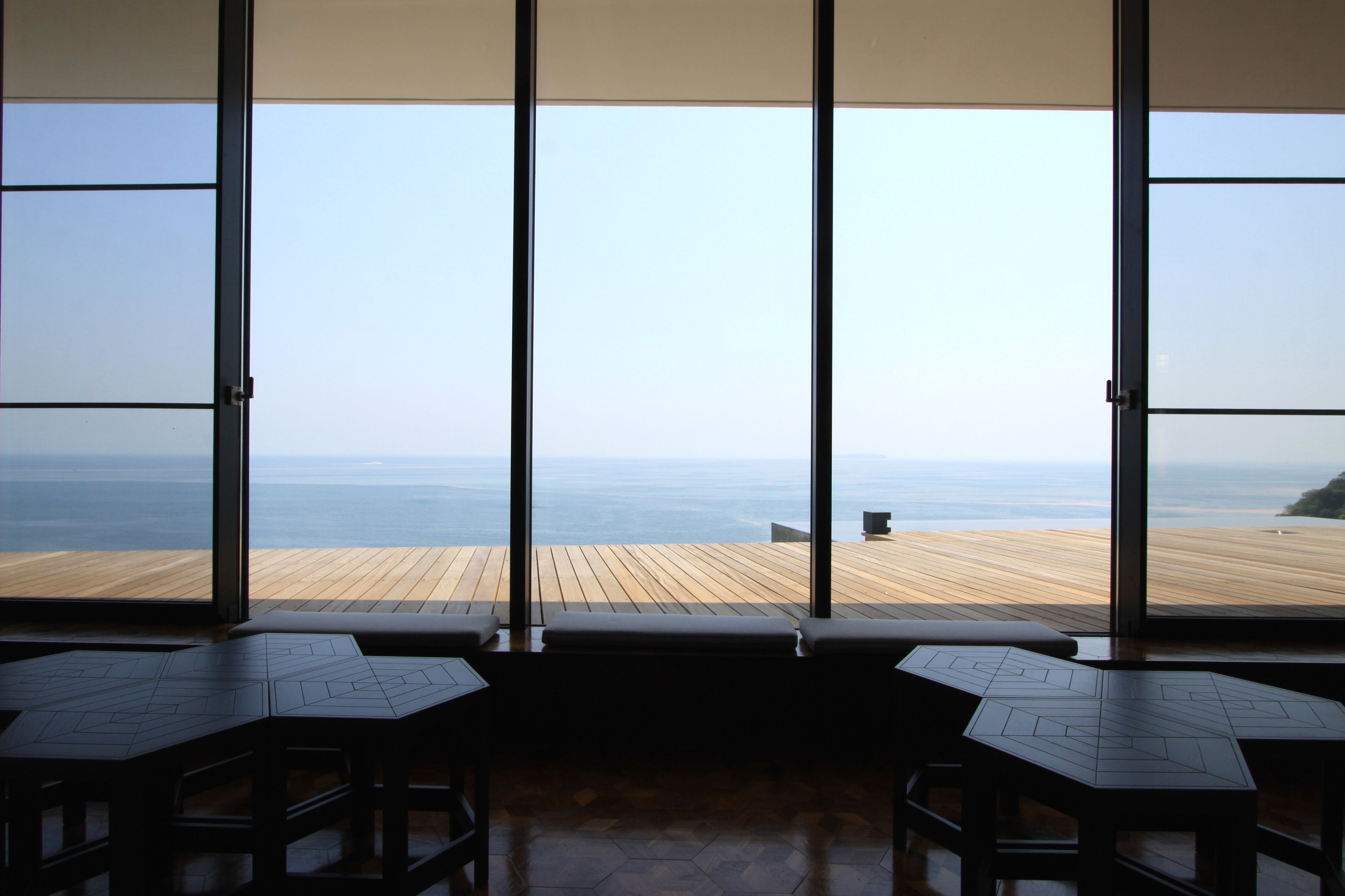 royal villa, 2 bedrooms, private pool, ocean view | living area | lcd tv