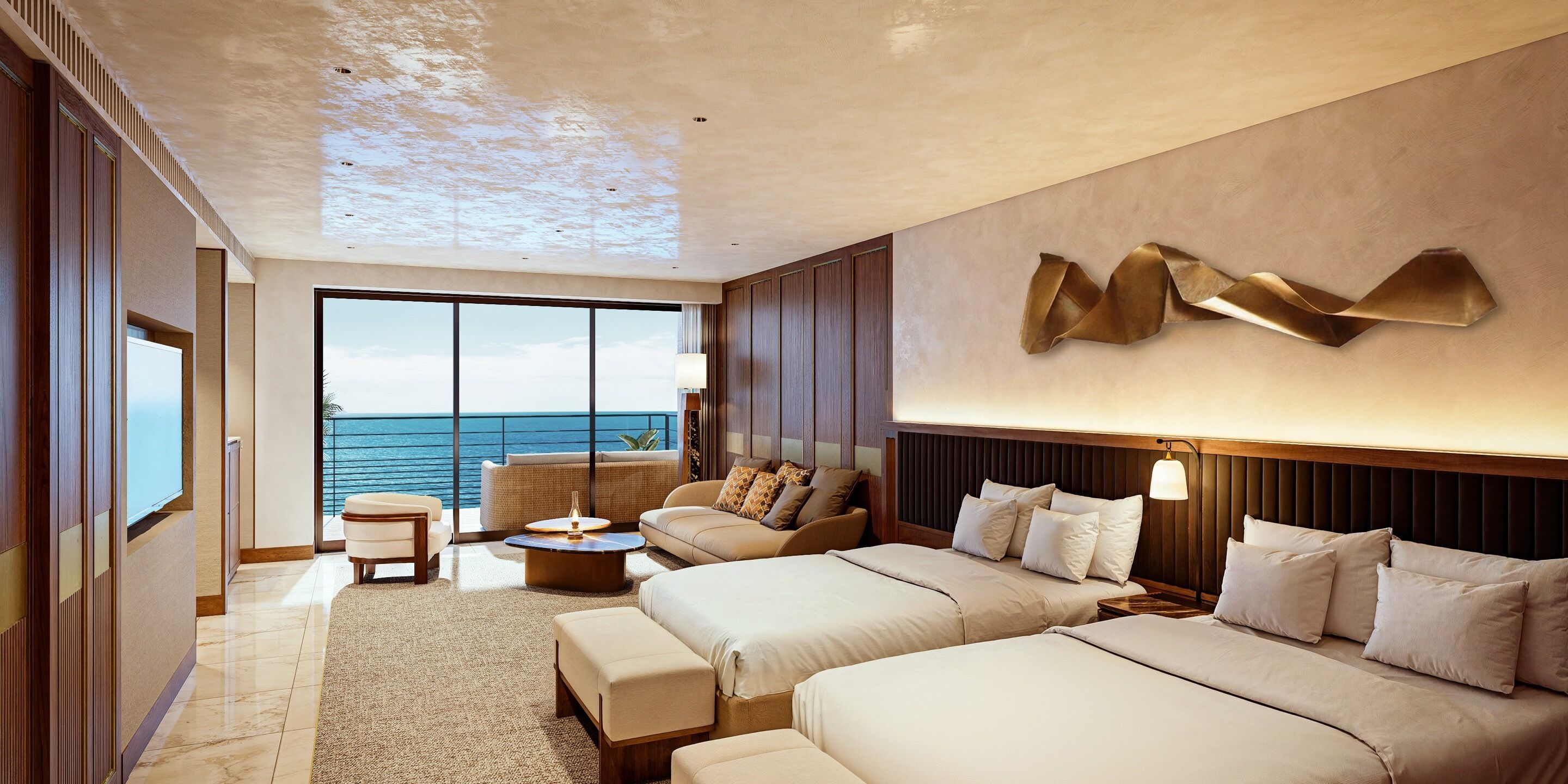 Minibar (free items), in-room safe, blackout drapes, soundproofing