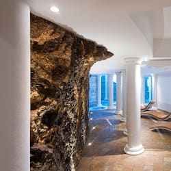 Sauna, hot tub, steam room, body treatments, facials