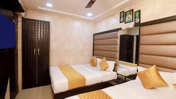 Ropa de cama de alta calidad, wifi gratis y ropa de cama