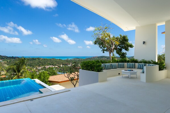 Terrace/patio - The Ridge Villa 8 Four Bedrooms (Koh Samui)