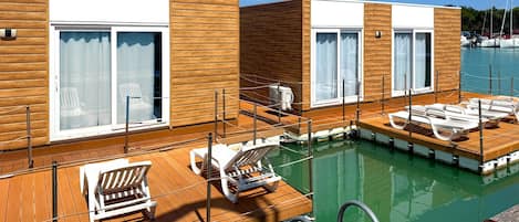 Fassade der Unterkunft