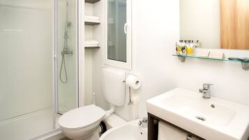 Panoramic Bungalow, 1 Bedroom | Bathroom | Shower, free toiletries, hair dryer, bidet