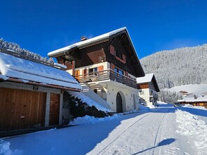 Exterior - Chalet near slopes, fireplace, pets allowed, garage, WIFI (La Clusaz)
