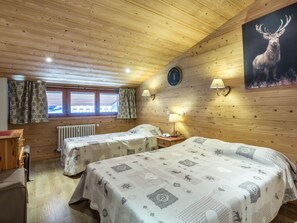 2 chambres, draps fournis