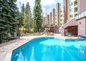 Indoor pool, a heated pool