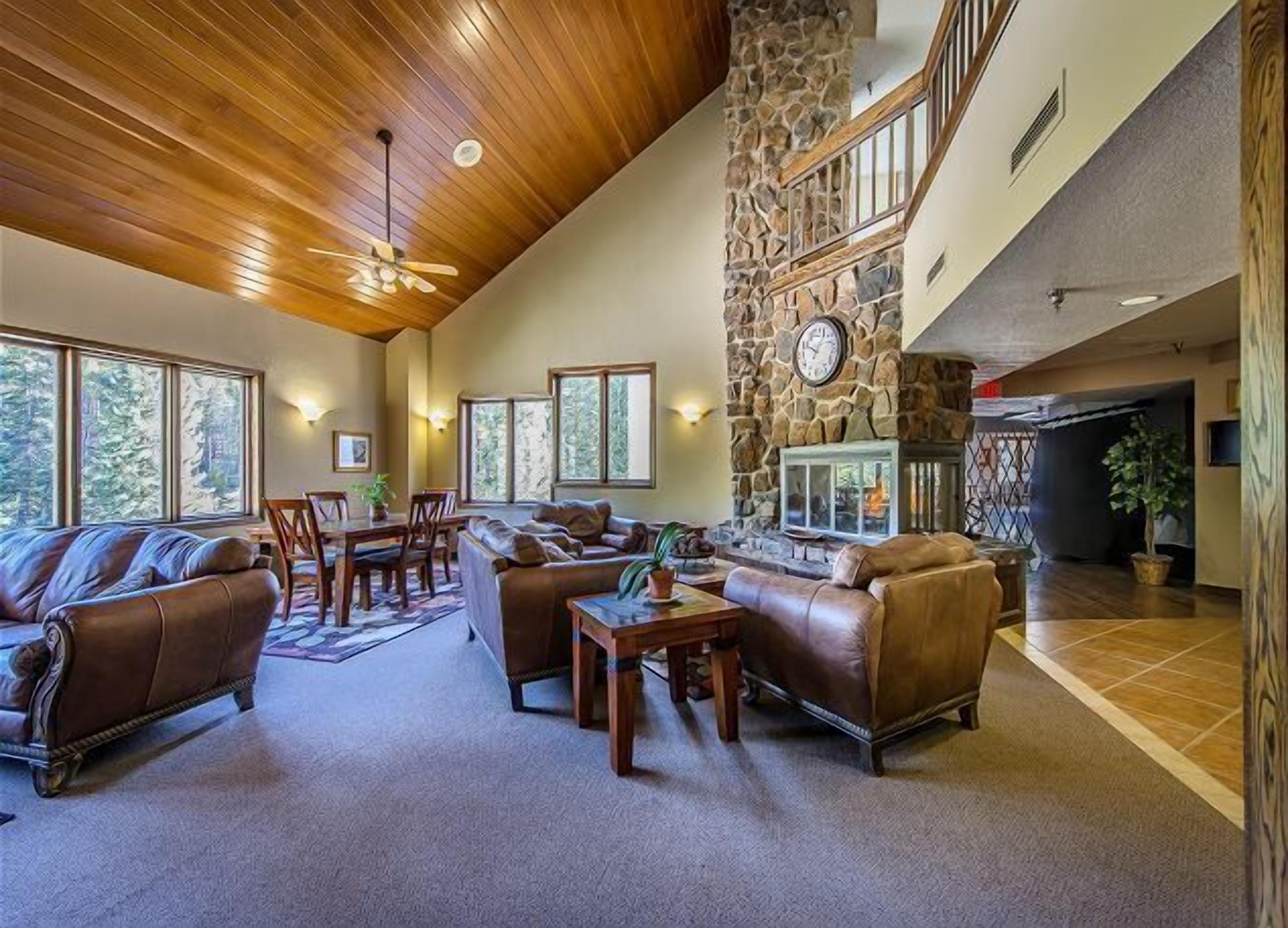 TV, fireplace, video games, DVD player