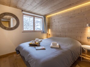 7 bedrooms, free WiFi, bed sheets - Chalet 4★, 15 guests, La Clusaz, sauna, village center, 7 bedrooms (La Clusaz)