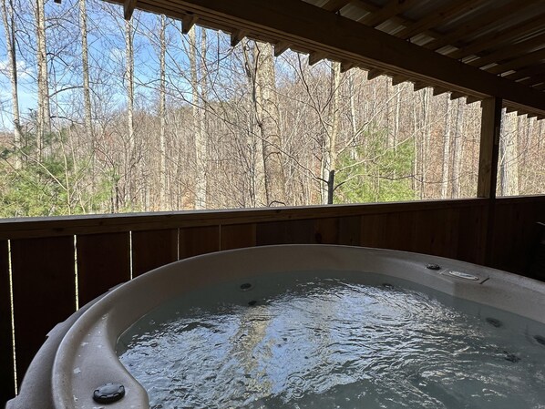 Bain à remous extérieur