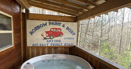Get N Luckey,- Private, with Hot Tub, Fireplace, Romantic, View, Free WiFi