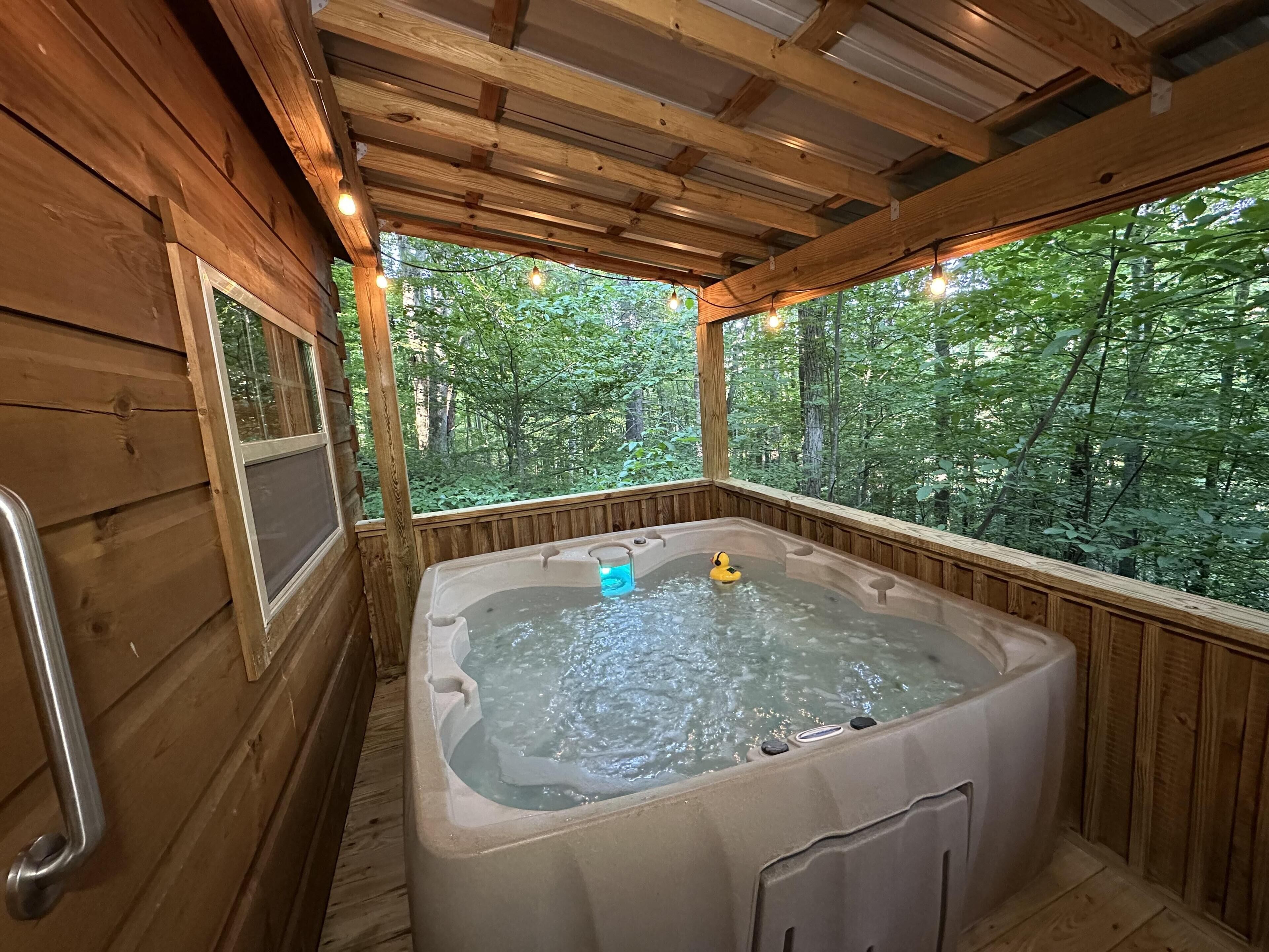 Baignoire à remous intérieure