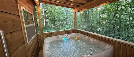 Bubbelpool inomhus
