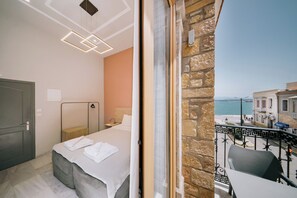 Executive-Doppelzimmer, 1 Schlafzimmer, Veranda, Executive-Etage | Pillowtop-Betten, individuell dekoriert, Schreibtisch