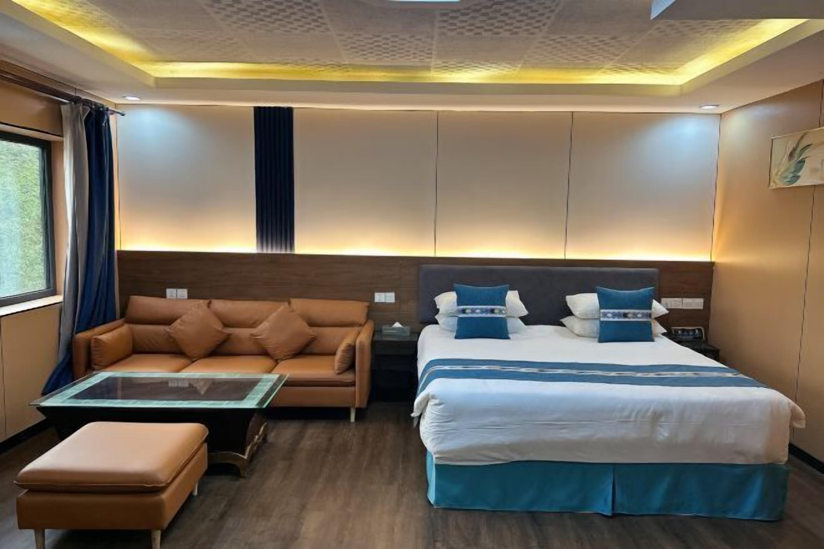 In-room safe, desk, blackout curtains, soundproofing