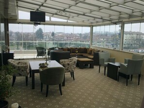 Lobby sitting area