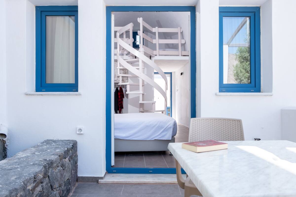 Familierom, fjellutsikt (Split Level) | Balkong