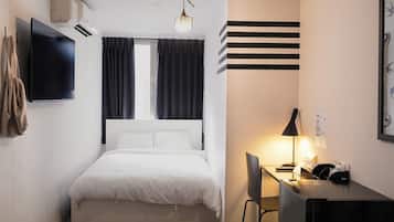 Desk, iron/ironing board, free WiFi, bed sheets