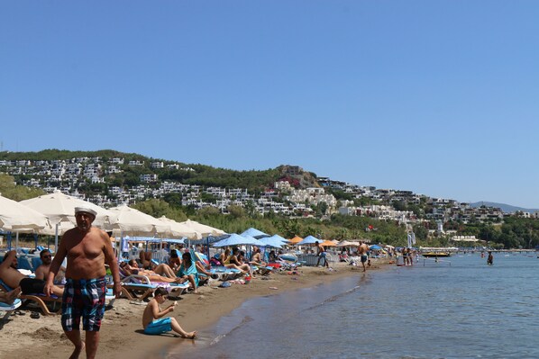 Playa en los alrededores y camas de playa gratuitas 