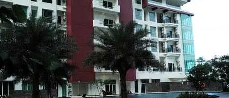 Fassade der Unterkunft