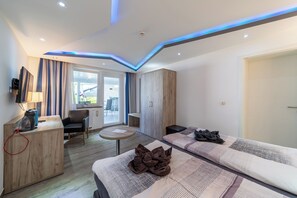 Chambre Double pour 1 personne, vue canal