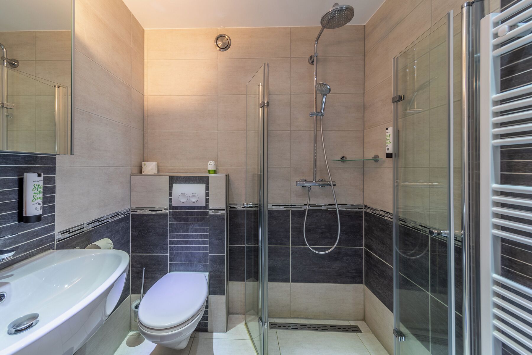 comfort double room, garden view | 1 bedroom, premium bedding, desk, iron/ironing board