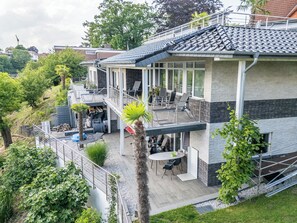 Voorkant van accommodatie