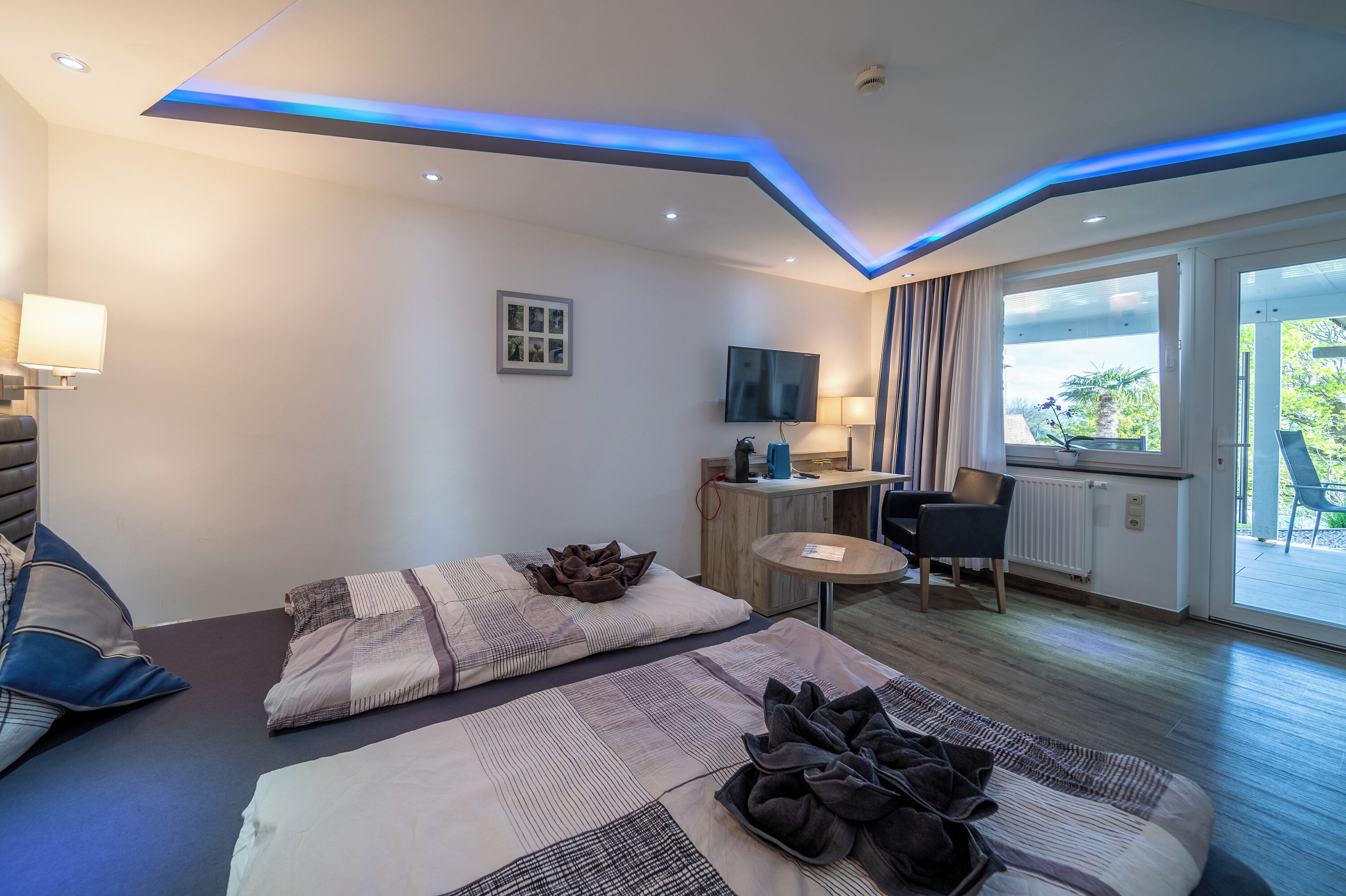 1 bedroom, premium bedding, desk, iron/ironing board