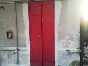 Entrada de la propiedad