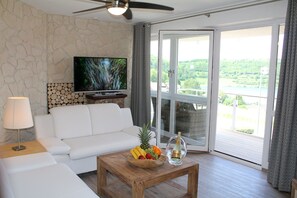 Apartemen (Ferienwohnung Maarpanorama) | Seprai premium dan didekorasi berbeda-beda