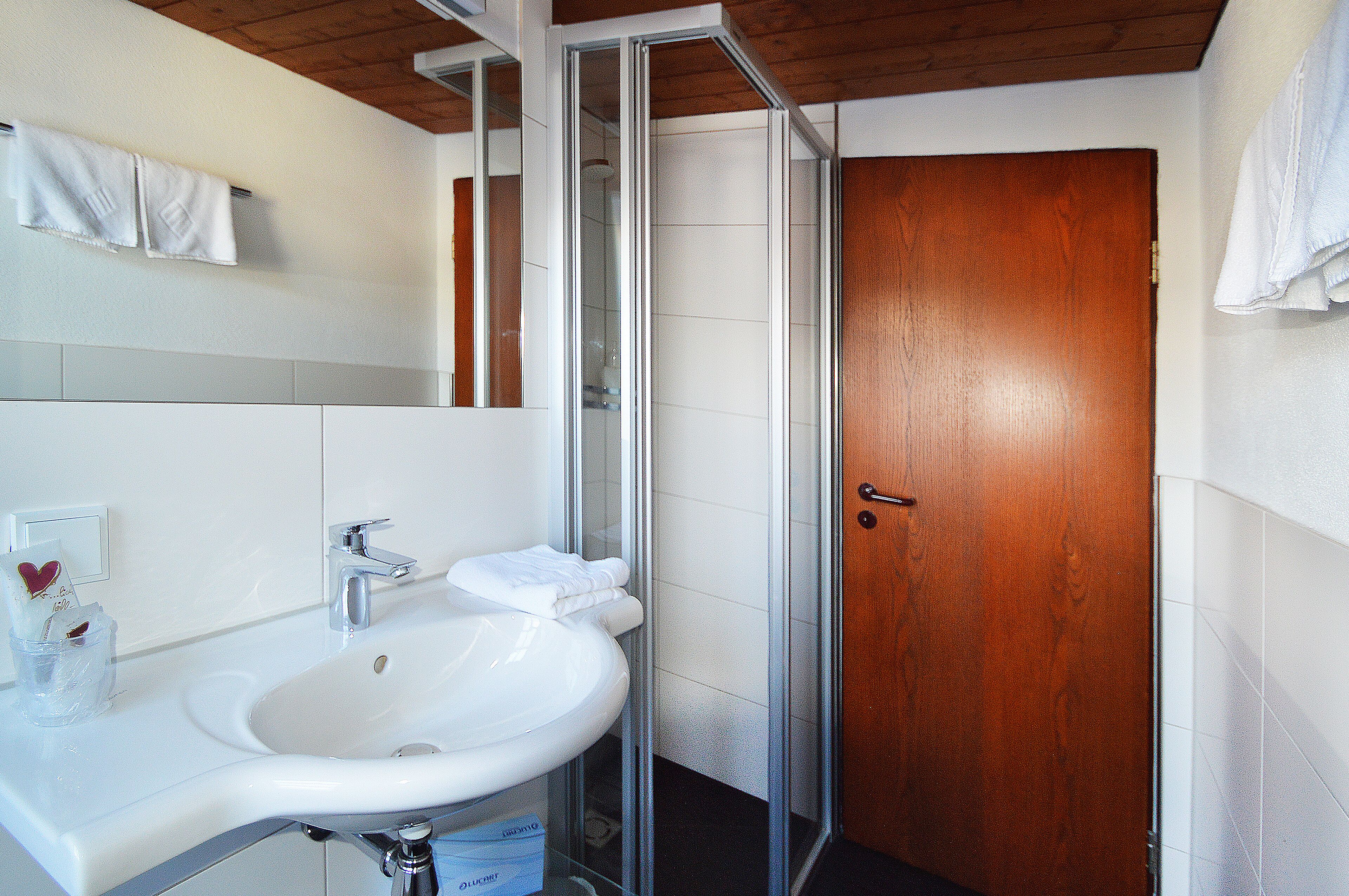 double room | bathroom | shower