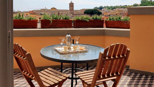 Unclassified image, 1 of 41, button - Trastevere Charming Penthouse (Rome)