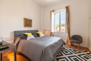 Maison, plusieurs lits, vue ville (Trastevere Charming Penthouse)