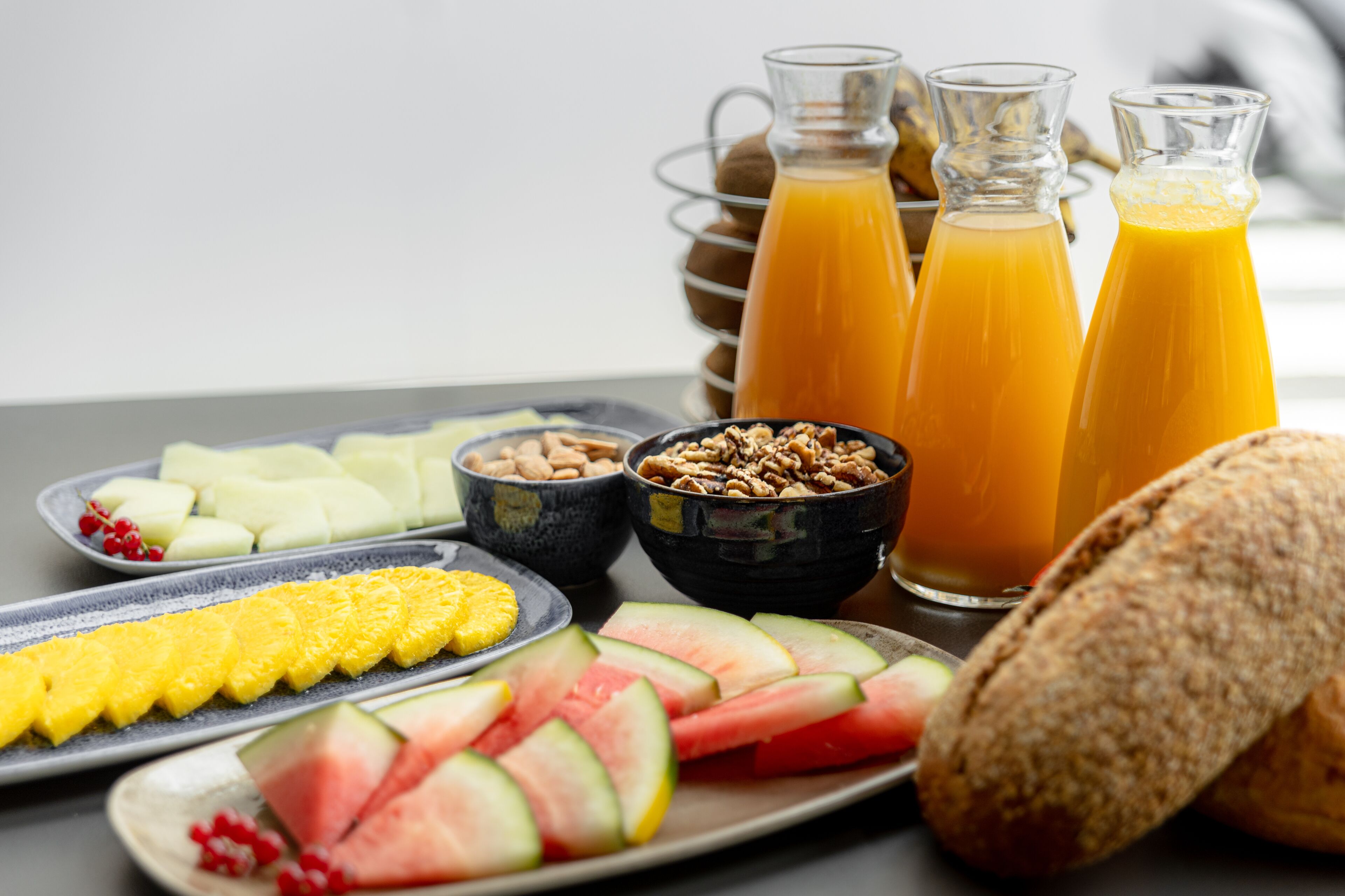 daily buffet breakfast (eur 16 per person)